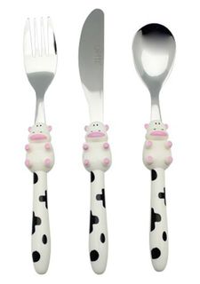 Набор детских столовых приборов COW (3 пр.) Gipfel