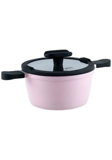Кастрюля со стеклянной крышкой PASTEL Gipfel