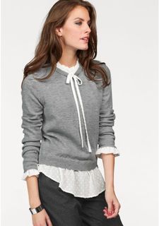 Пуловер "2 в 1" Aniston