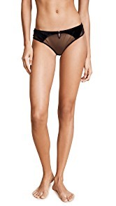 KENDALL + KYLIE Velour Garter Cheeky Panties
