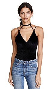 KENDALL + KYLIE Plunge Bodysuit