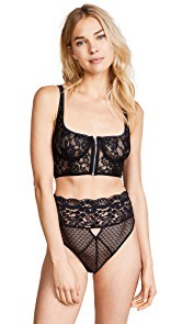 KENDALL + KYLIE Square Neck Bra Top