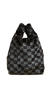 KENDALL + KYLIE Michelle Faux Fur Shopping Bag
