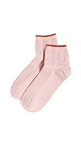 Madewell Micro Cable Ankle Mid Socks