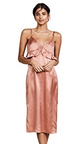 Scotch &amp; Soda/Maison Scotch Silk Pajama Inspired Slip Dress