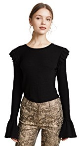 Scotch &amp; Soda/Maison Scotch Ruffle Sweater