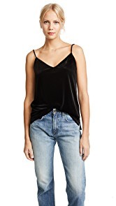 Rag &amp; Bone/JEAN Amber Velour Cami