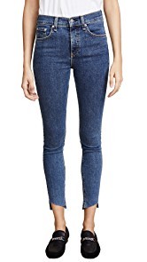 Rag &amp; Bone/JEAN Ankle Skinny Jeans