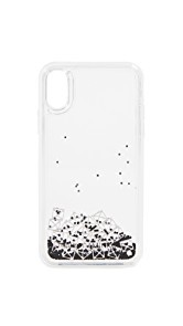 Rebecca Minkoff Stud Glitterfall iPhone X Case