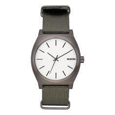 Кварцевые часы Nixon Time Teller Gunmetal/Silver/Surplus