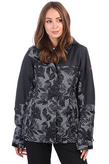Куртка утепленная женская Roxy Rx Jetty Blo True Black_floral