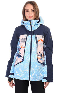 Куртка утепленная женская Roxy Wildlife Mandarin Orange_pop