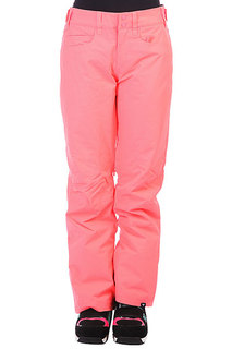 Штаны сноубордические женские Roxy Backyard Neon Grapefruit