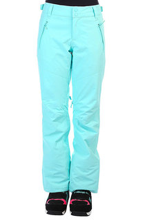 Штаны сноубордические женские Roxy Winteblack Rinseeak Aruba Blue