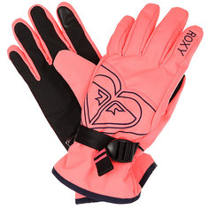 Перчатки женские Roxy Poppy Gloves Neon Grapefruit