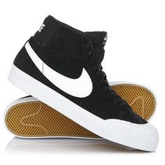 Кеды кроссовки высокие Nike Sb Blazer Zoom Mid Xt Black/White