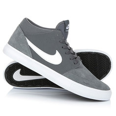 Кеды кроссовки высокие Nike Sb Portmore II Solar Mid Dark Grey