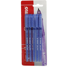 Набор ручек, 5 шт., синие Stabilo