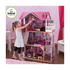 Кукольный домик для Барби с мебелью "Амелия", KidKraft