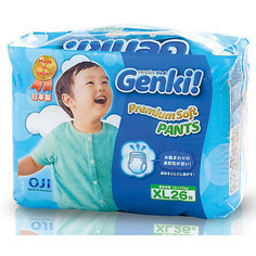 Трусики Nepia Genki,12-17 кг., размер XL, 26 шт., Genki