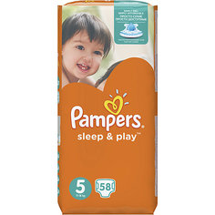 Подгузники Pampers Sleep &amp; Play Junior, 11-18 кг, 5 размер, Jumbo pack, 58 шт., Pampers