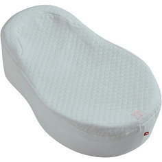 Наволочка к детскому эргономическому матрасику  Fitted Sheet, Red Castle, Powder Blue