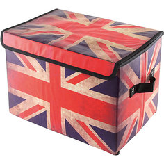 Кофр складной для хранения 39*26*26 см. "Британский флаг", EL Casa