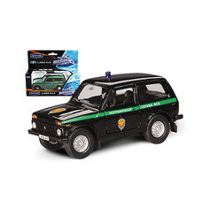 Коллекционная машинка Autotime "Lada 4х4 Пограничная служба ФСБ" 1:36