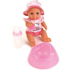 Интерактивный пупс Карапуз "Hello Kitty" 3 функции, 20 см