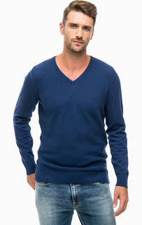 Хлопковый джемпер с треугольным вырезом U.S. Polo Assn.