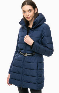 Удлиненная куртка синего цвета Kocca