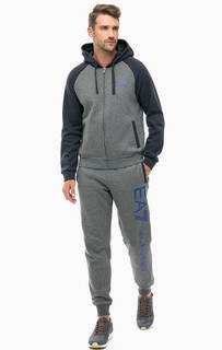 Хлопковый спортивный костюм EA7