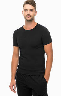 Черная домашняя футболка Cacharel