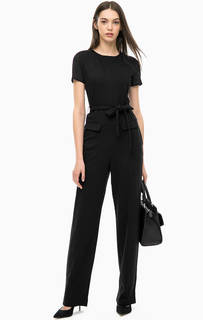 Комбинезон из вискозы с поясом Armani Jeans