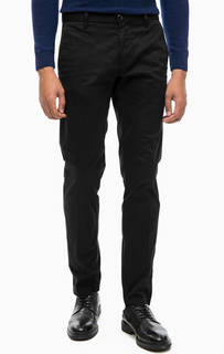 Зауженные брюки черного цвета United Colors of Benetton