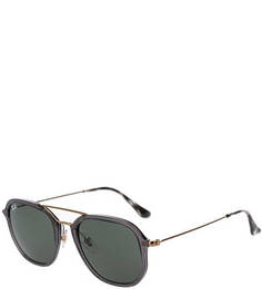 Солнцезащитные очки в серой пластиковой оправе Ray Ban