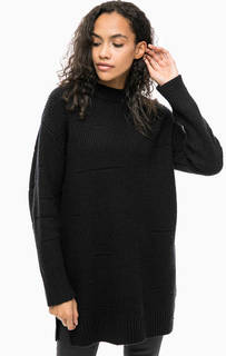 Черный удлиненный джемпер Religion