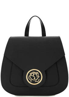 Рюкзак из сафьяновой кожи с откидным клапаном Braccialini