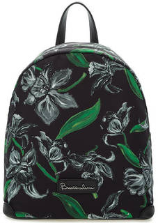 Текстильный рюкзак с цветочным принтом Braccialini