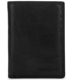 Кожаное портмоне с карманами Gianni Conti