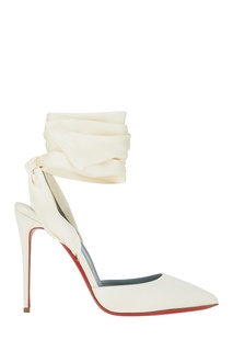 Шелковые туфли Douce Du Desert 100 Christian Louboutin