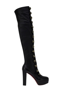 Кожаные ботфорты Alta Manuela 120 Christian Louboutin