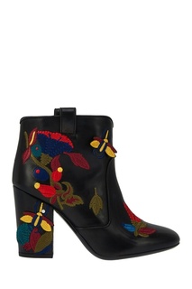 Кожаные ботильоны Peter Bagatelle Embroidery Laurence Dacade