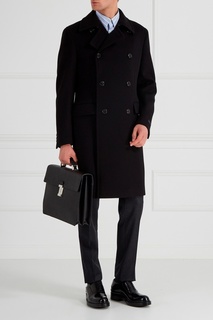 Черные брюки из шерсти Prada