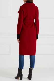 Красное пальто с поясом Cremona MAX Mara