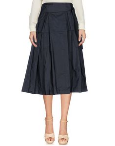 Юбка длиной 3/4 Jil Sander Navy