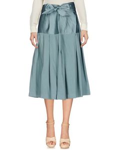 Юбка длиной 3/4 Jil Sander Navy