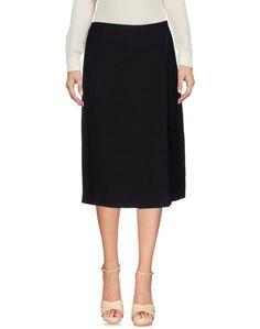 Юбка длиной 3/4 Jil Sander Navy