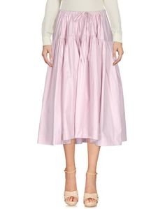 Юбка длиной 3/4 Jil Sander Navy
