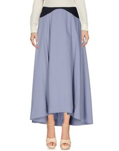 Юбка длиной 3/4 Jil Sander Navy